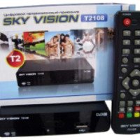 Цифровая ТВ-приставка Sky Vision T2801