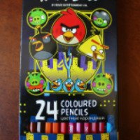 Набор цветных карандашей Rovio Angry Birds