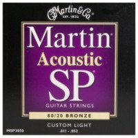 Струны для акустической гитары Martin MSP3050 11-52