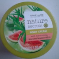 Крем Oriflame nature Secrets body cream. Крем "Арбуз Aloe Vera"