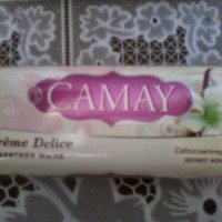 Мыло Camay Creme Delice с ароматом ванили