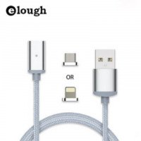 Магнитный USB-кабель eLough для зарядки телефона