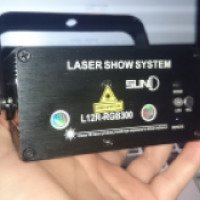 Лазерный проектор SUNY Mini Stage Lighting Effect L12R-RGB300