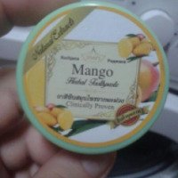 Тайская круглая зубная паста Rochjana с экстрактом манго Thai Herbal Toothpaste