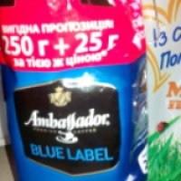 Кофе молотый Ambassador Blue Label