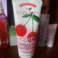 Крем для рук и тела с экстрактом вишни Farmasi Hand & Body Cream Cherry