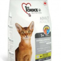 Сухой корм для кошек 1st Choice Adult Hypoallergenic (утка)
