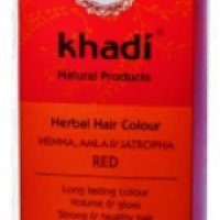 Растительная краска для волос Khadi "Хна, амла, ятрофа"