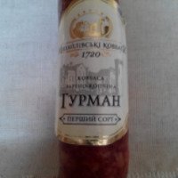 Колбаса варено-копченая Михайловские колбасы "Гурман"