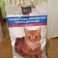 Гигиенический наполнитель для кошачьего туалета ARO комкующийся