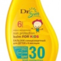 Бальзам солнцезащитный для детей с 6 месяцев Dr Sun SPF 30