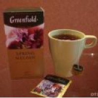 Черный чай Greenfield Sping Melody с чабрецом