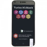 Смартфон Turbo X5 Black
