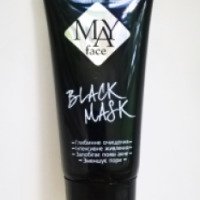 Маска-пленка для лица MAY Face Black Mask против черных точек
