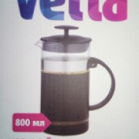Кофейник Vetta "Флор" с прессом