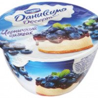 Десерт Danone Даниссимо "Черничный чизкейк"
