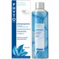 Фитопрожениум шампунь для всех типов волос с прожениумом и экстрактом листьев оливкового дерева Phyto