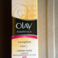 Увлажняющий крем для нормальной b сухой кожи Olay essentials complete плюс сияние кожи