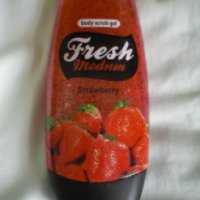 Гель-скраб для тела Modum Fresh Strawberry
