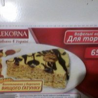Вафельные коржи для торта Lekorna
