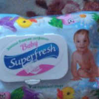 Детские влажные салфетки Baby SuperFresh для детей и мам
