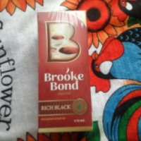 Чай черный пакетированный Brook Bond RICH BLACK