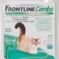 Раствор от блох и клещей для кошек Merial Frontline Combo