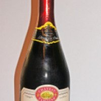 Шампанское полусладкое белое Кубань-вино "Шато Тамань"