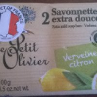Мыло Le Petit Olivier "Вербена-Лимон"