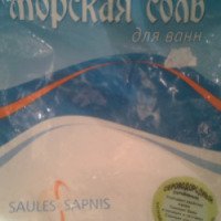 Морская соль для ванн Saules Sapnis