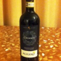 Вино красное сухое Chianti "Aligero"