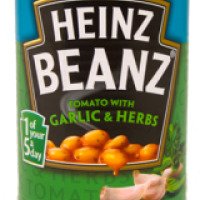 Печеная фасоль в томатном соусе Heinz Beanz с чесноком и зеленью