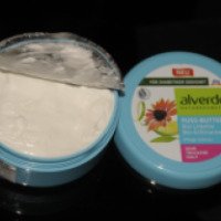 Крем-масло для ног Alverde Naturkosmetik Fuss-Butter Bio-Limette und Bio-Echinacea с лаймом и эхинацеей