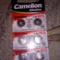 Батарейки щелочные дисковые Camelion AG13 1.5v