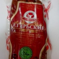 Колбаски полукопченые высший сорт "Мясокомбинат Нальчикский" Егерьские XALAL