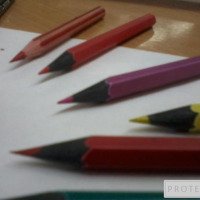 Цветные пластиковые карандаши Аttomex 12 цветов