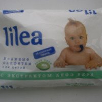 Влажные салфетки для детей Lilea