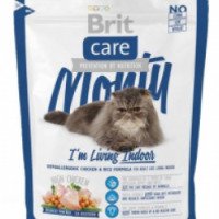 Сухой корм Brit Care Cat Monty Indoor для кошек, живущих в помещении