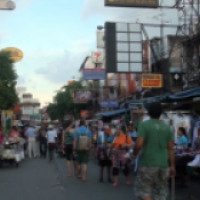 Улица Каосан Роад (Khaosan Road) (Тайланд, Бангкок)