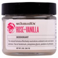 Дезодорант Schmidt's Rose+Vanilla deodorant