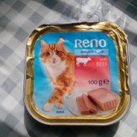 Кошачий паштет "Reno" со вкусом говядины