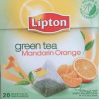 Чай Lipton Mandarin Orange зеленый