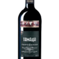 Полусладкое красное вино Тамада Пиросмани