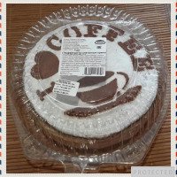 Торт Золотой колос "Кофейный" со сметанным кремом
