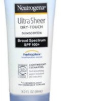 Солнцезащитный крем для лица Neutrogena Ultra Sheer Dry-Touch SPF 100 +