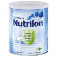 Сухая молочная смесь Nutrilon для недоношенных и маловесных детей с рождения