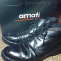 Зимние мужские ботинки Amati