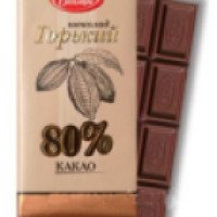 Шоколад горький "Красный Октябрь" 80% какао