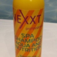 Шампунь Nexxt professional SPA Shampoo Aqua and Nutrition увлажнение и питание