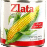 Консервированная кукуруза Zlata